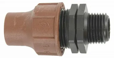 Image de Raccord Tuyau Goutte à Goutte 16mm, Connecteur Arrosage 1/2 Pouce