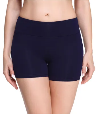 Image de Short de cyclisme pour femme Merry Style en viscose MS10-284 (bleu marine, XS)