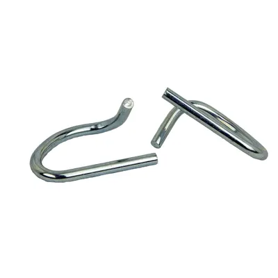 Produktbild von GeZu Impex® 10 x Fallstecker aus verzinktem Stahl Material Ø 9 mm, Sicherungshalter