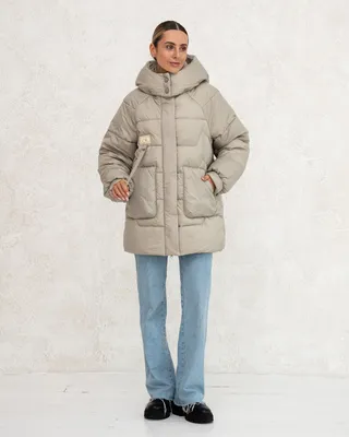 Produktbild von Damen-Winterjacke mit Kunstdaunen 0475 - XL Oliv. A.G.
