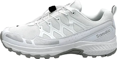 Produktbild von Nowaland Damen Herren Wanderschuhe Bequeme Trail Running Trekkingschuhe Outdoor Schuhe ,Weiß/Grau,41
