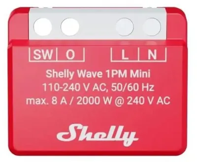 Zdjęcie produktu dla Shelly · Unterputz·""Wave 1PM Mini LR""· Z-Wave