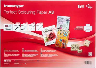 Produktbild von transotype Marker Papier DIN A3 250 g/qm 10 Blatt