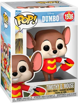 Produktbild von Dumbo POP! Disney Vinyl Figur Timothy Q.Mouse 9 cm