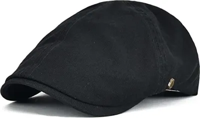 Zdjęcie produktu dla Męski beret Owen - Stylowy czarny beret na zimę KP22432