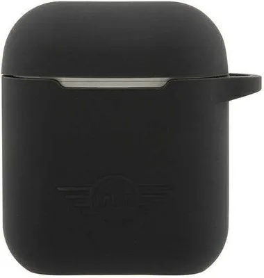 Obrázek produktu pro Mini Morris silikonové pouzdro pro Apple AirPods, černé