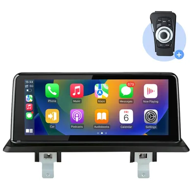 Produktbild von iDrive Linux/Android Autoradio GPS Navi Carplay SWC Für BMW 1er E81 E82 E87 E88 2006-12