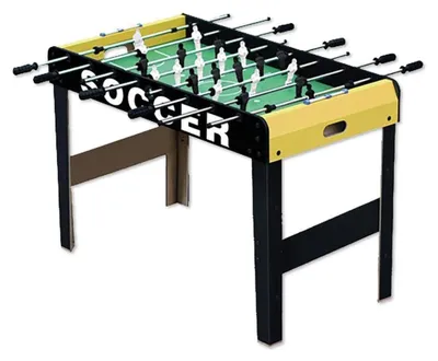 Tischfußball aus Holz, 117x61x82 cm, inkl. 2 Bälle & Torzähler
