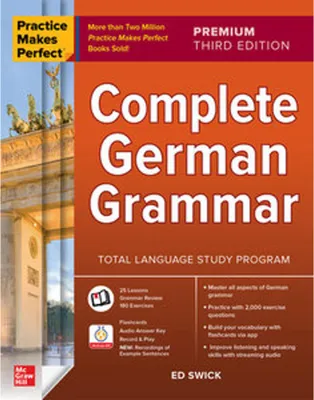 Produktbild von Practice Makes Perfect: Complete German Grammar