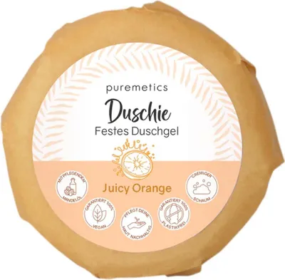 Produktbild von Duschie Festes Duschgel - Juicy Orange 60g
