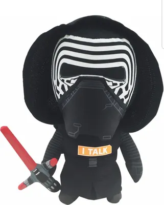 Produktbild von Star Wars Jazwares SW02602 redender Kylo Ren Premium-Plüschfigur 30cm