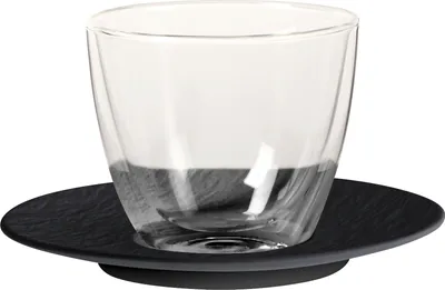 Produktbild von Villeroy & Boch Manufacture Rock Café au lait Tasse 2tlg