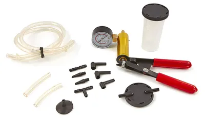 Immagine prodotto di Pompa a vuoto manuale spurgo freni, set-kit strumenti per freno moto e auto