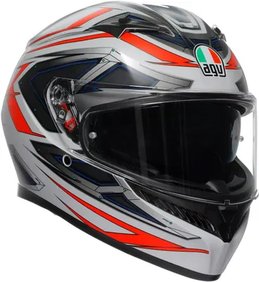 Produktbild von AGV K3 Space Helm, weiß/rot, M (57/58)
