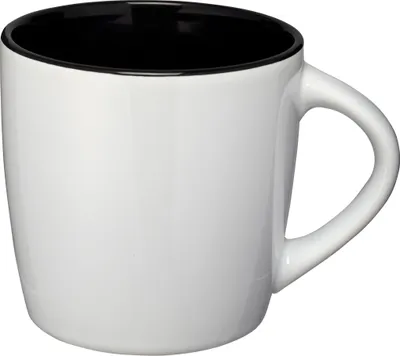 Produktbild von Bullet Keramiktasse Aztec PF244 (8,4 x 8,8 cm) (Weiß/Schwarz)