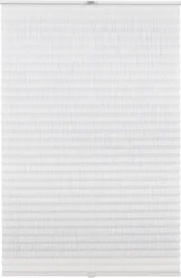 Produktbild von Plissee Printed Maßanfertigung Klemmfix Farbe: Weiß Motiv Line, Größe: B): 61-70 cm, H): 201-250 cm