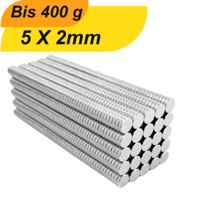 Produktbild von Neodym Magnete nach Wahl - Größe und StÃ1/4ckzahl wählbar - Starke Super Magnete