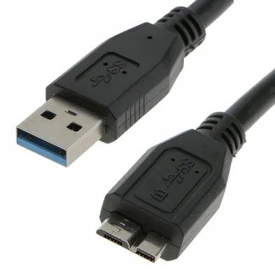 Produktbild von PREMIUM USB-KABEL 1.2m für externe Festplatten Micro B