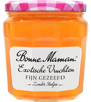 Produktbild von Bonne Maman Exotische Früchte Fruchtaufstrich 345g – exotischer Geschmack, ohne Zusatzstoffe