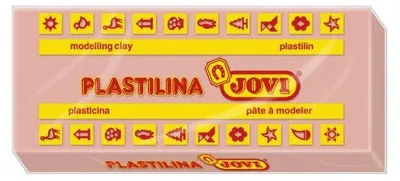 Obrázek produktu pro Jovi PLASTILINA, Modelářská hlína, Bílá, Dětský, 15 kusů, Chlapec/děvče, 1 barva/barev