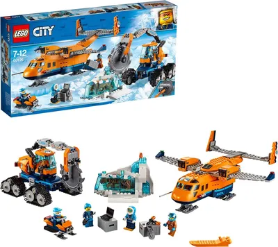 Produktbild von LEGO City Arctic Supply Plane, Bausatz, 7 Jahr(e), 707 Stück(e), 1,17 kg