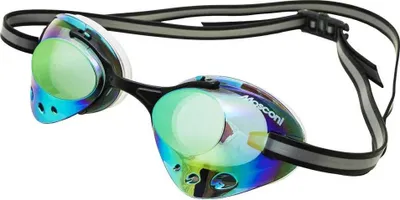 Produktbild von Mosconi Racer Pro Schwimmbrille Mit Spiegelglas Schwarz  Schwarz One Size