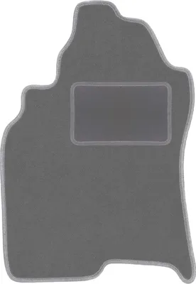 Zdjęcie produktu dla Dywanik kierowcy z weluru grafitowego pasujący do Nissan X-Trail I T30 (2001-2007, SUV) – z mocowaniami – idealnie dopasowany