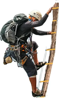 Produktbild von Leiterseil, 12 m Länge, 200 kg Tragfähigkeit, leicht 3,4 kg, langlebiges Harz und Stahl, tragbares Design