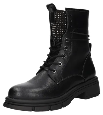 Produktbild von BOXX Damen-Schnürstiefelette Schwarz, Farbe:schwarz, EU Größe:42
