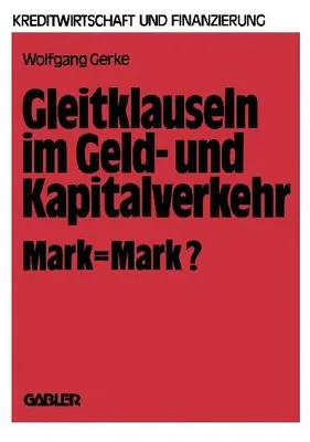 Produktbild von Gleitklauseln im Geld- und Kapitalverkehr
