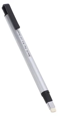 Produktbild von Mechanischer Radierstift, Kunststoffgehäuse, hohe Genauigkeit, für Schule, Büro, 0,25 x 5 mm, Silber
