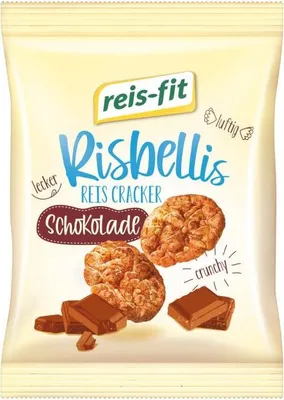 Produktbild von reis-fit Risbellis Reis Cracker Schokolade 40g