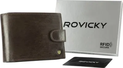 Obrázek produktu pro Rovicky Pánská peněženka Ixoneus hnědá One size