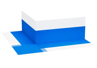 Obrázek produktu pro Vnější hydroizolační roh 5 ks Hydroizolace Koupelna Balkon Terasa B01 Level+