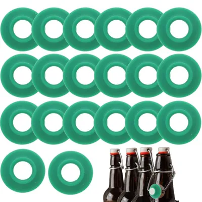 20 Silikon-Dichtungsringe für Klappverschlussflaschen, BPA-frei