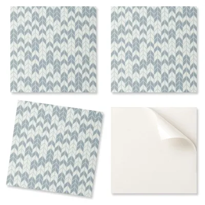 Productafbeelding van Vinyl vloertegels met pijlpatroon, 20 x 20 x 20 cm