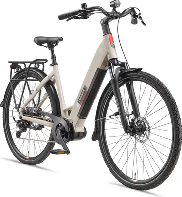 Produktbild von Telefunken City E-Bike für Damen und Herren | Elektrofahrrad 28 Zoll | Mittelmotor 250 W | 10-Gang Kettenschaltung | 705,6 Wh Akku | EBike Pedelec
