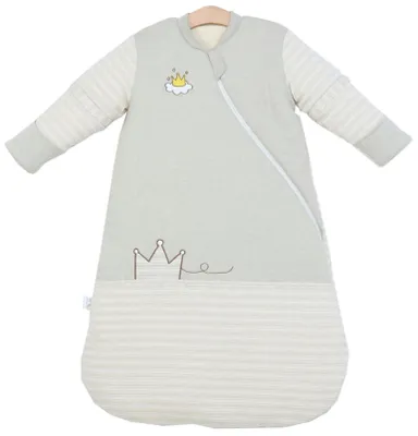 Produktbild von Baby-Winterschlafsack mit abnehmbaren langen Ärmeln - Bequem und warm für Kleinkinder