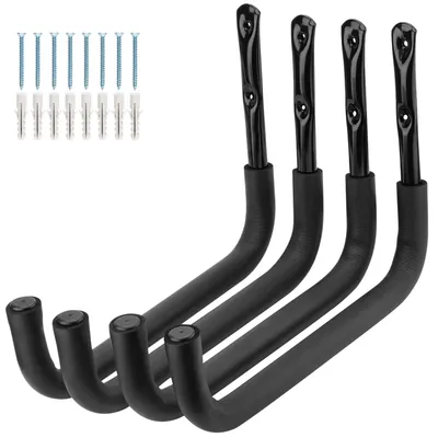 Obrázek produktu pro Obrovský hák na upevnění ke zdi pro skladování v garáži, nosnost 39 cm