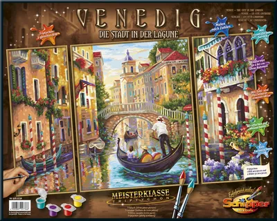 Immagine prodotto di Noris Spiele Painting by Numbers - Venezia - La città nella laguna; 609260736