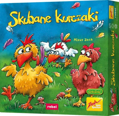 Produktbild von Das Spiel „Die zerpflückten Hähnchen“ – Rebel