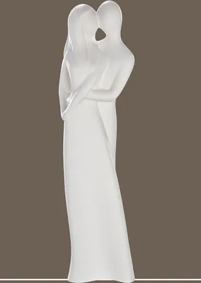 Produktbild von GILDE Francis, Figur, Paar, "Harmonie", Paarmotiv, Keramik, creme, , L. 8,5 cm, B. 11 cm, H. 40 cm 30758