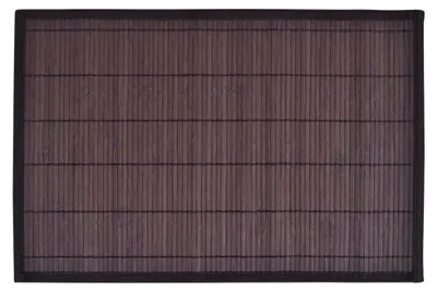 Obrázok produktu pre vidaXL 6 bambusových podložiek 30 x 45 cm tmavohnedé