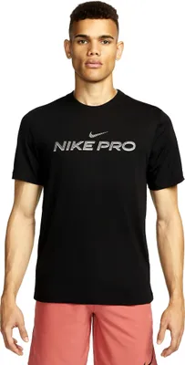 Produktbild von M Nk Df Tee Db Nike Pro Black/White Black/White Xxl
