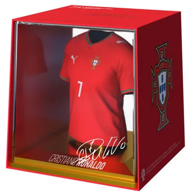 Obrázek produktu pro Mistrovství světa, Portugalsko, Cristiano Ronaldo, mini figurka ve tvaru trička