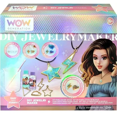 Zdjęcie produktu dla Zestaw do tworzenia biżuterii dla dzieci Euroswan - WOW Generation