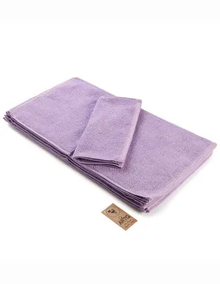 Immagine prodotto di A&R 005.50 | Asciugamano per ospiti Asciugamano per ospiti / 30 x 50 cm - Colore: viola chiaro - Dimensioni: 30 x 50 cm