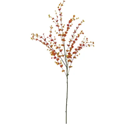 Produktbild von EUROPALMS Eukalyptuszweig, künstlich, orange, 110cm (82505621)
