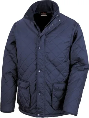 Produktbild von Result Urban Cheltenham Herren Jacke, wasserabweisend FK656 (XL) (Marineblau)
