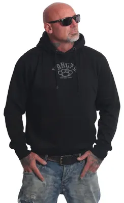 Produktbild von Yakuza Herren Crusher Basic Kapuzenpullover, Schwarz, XL